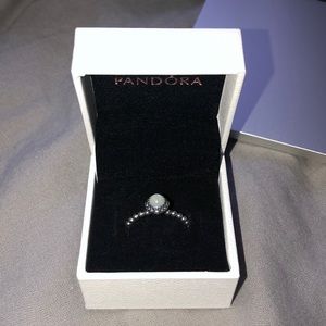 Pandora Birthday Blooms Ring
